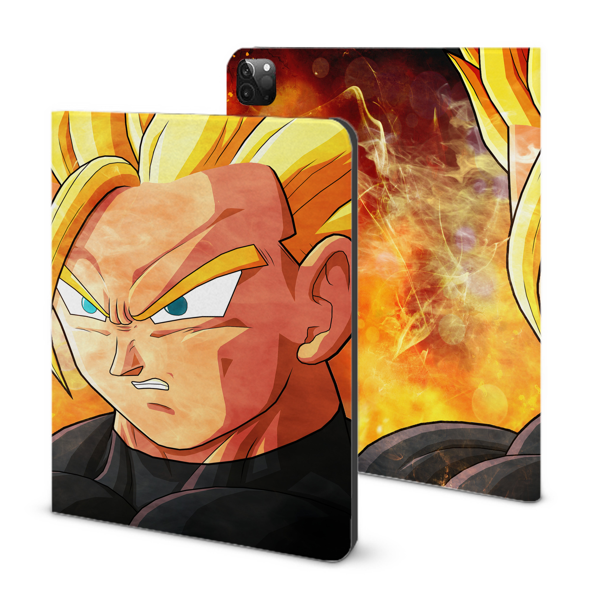 （画像用） ドラゴンボール DRAGON BALL IPadケース ペンホルダー付き ブックスタイルデザイン